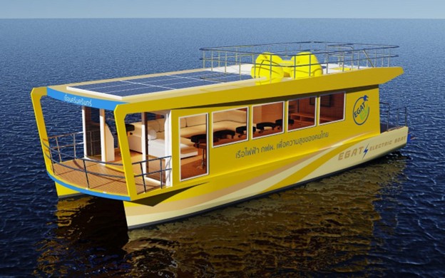 Electric Tourist Boat